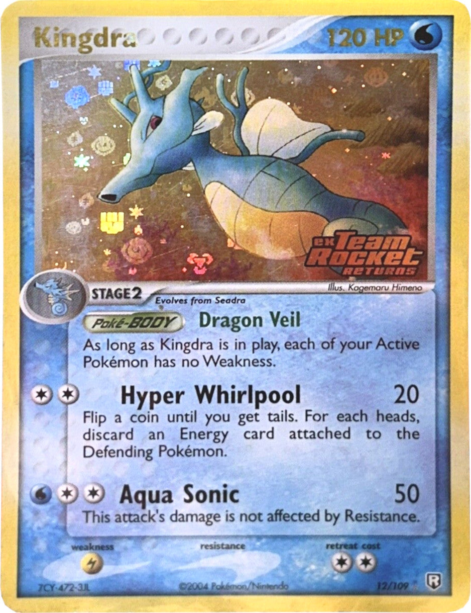 Kingdra (12/109) (Stamped) [EX: Team Rocket Returns] | Shuffle n Cut Hobbies & Games