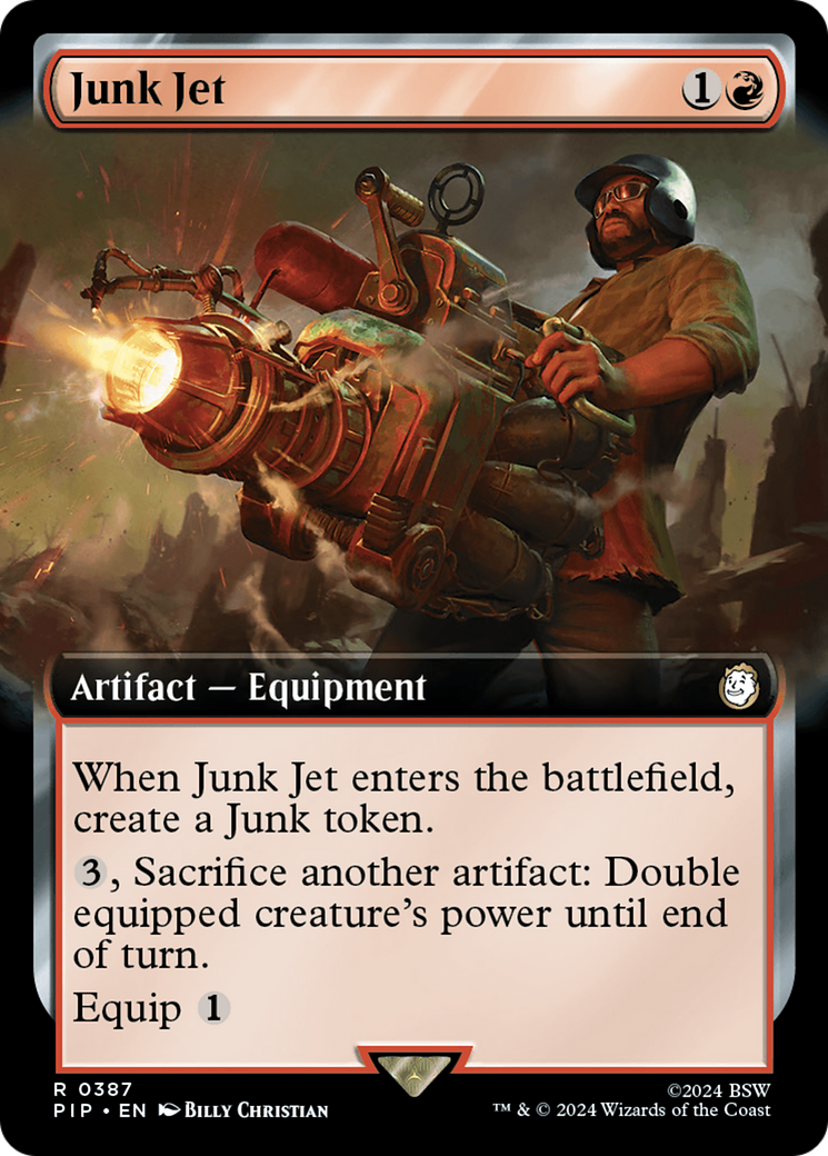 Junk Jet (Extended Art) [Fallout] | Shuffle n Cut Hobbies & Games