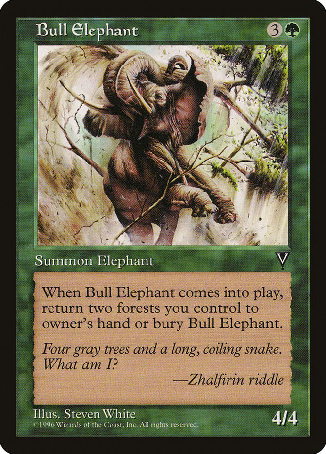 Bull Elephant [Visions] | Shuffle n Cut Hobbies & Games