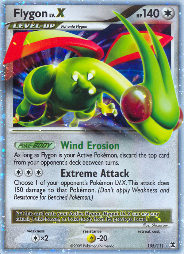 Flygon LV.X (105/111) [Platinum: Rising Rivals] | Shuffle n Cut Hobbies & Games