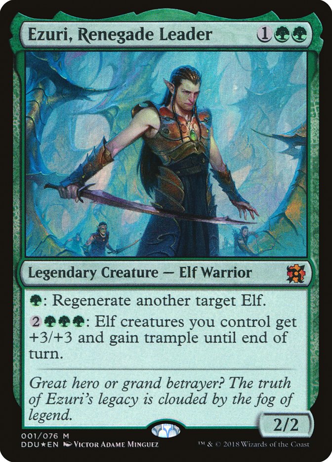 Ezuri, Renegade Leader [Duel Decks: Elves vs. Inventors] | Shuffle n Cut Hobbies & Games