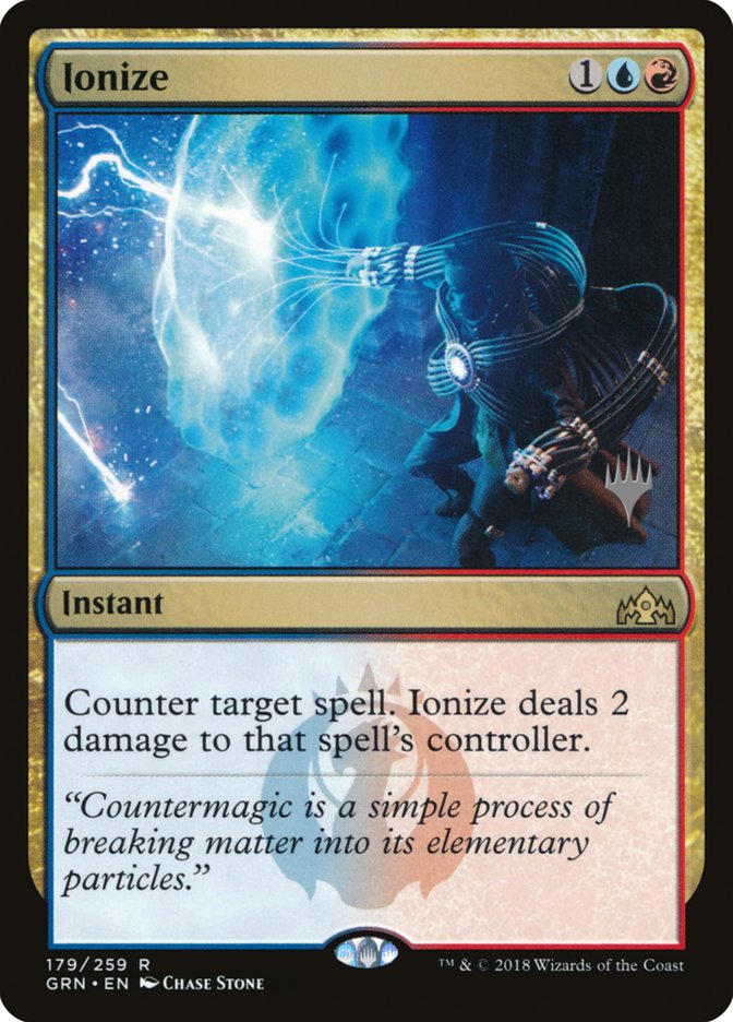 Ionize (Promo Pack) [Guilds of Ravnica Promos] | Shuffle n Cut Hobbies & Games