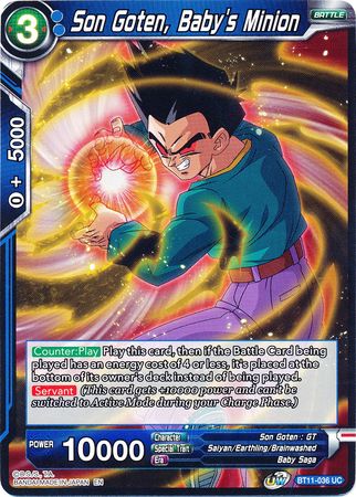 Son Goten, Baby's Minion [BT11-036] | Shuffle n Cut Hobbies & Games