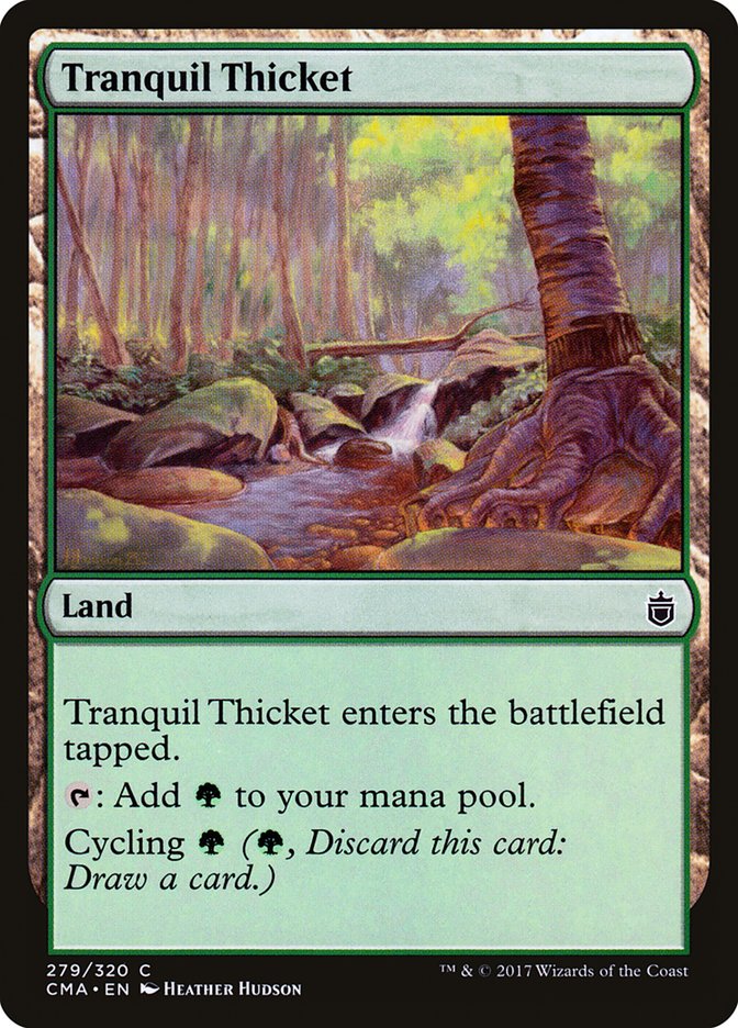 Tranquil Thicket [Commander Anthology] | Shuffle n Cut Hobbies & Games