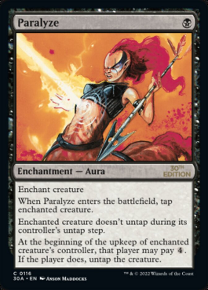 Paralyze [30th Anniversary Edition] | Shuffle n Cut Hobbies & Games