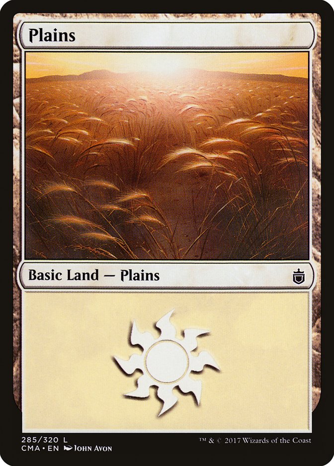 Plains (285) [Commander Anthology] | Shuffle n Cut Hobbies & Games