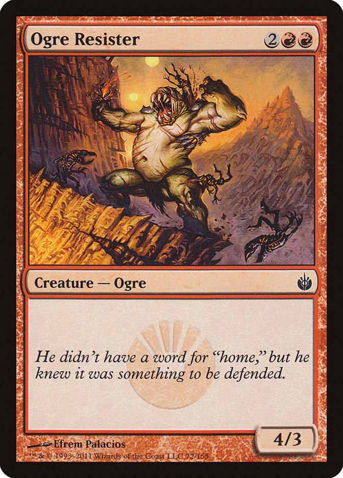 Ogre Resister [Mirrodin Besieged] | Shuffle n Cut Hobbies & Games