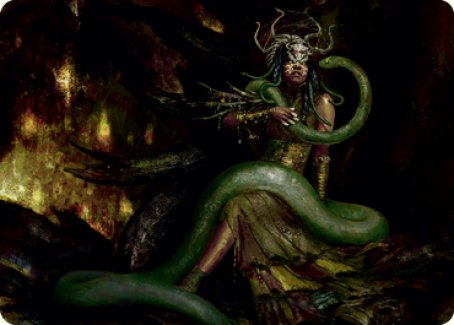 Saryth, the Viper's Fang Art Card [Innistrad: Midnight Hunt Art Series] | Shuffle n Cut Hobbies & Games