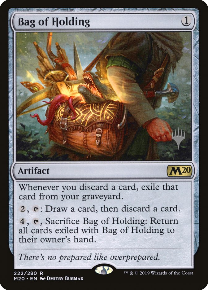 Bag of Holding (Promo Pack) [Core Set 2020 Promos] | Shuffle n Cut Hobbies & Games