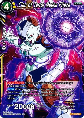 Clan of Terror Mecha Frieza (Alternate Art) [P-008] | Shuffle n Cut Hobbies & Games