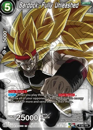 Bardock, Fully Unleashed [P-067] | Shuffle n Cut Hobbies & Games