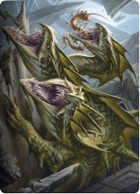 Grakmaw, Skyclave Ravager Art Card [Zendikar Rising Art Series] | Shuffle n Cut Hobbies & Games