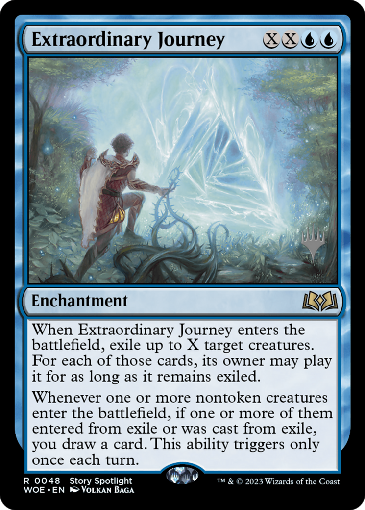 Extraordinary Journey (Promo Pack) [Wilds of Eldraine Promos] | Shuffle n Cut Hobbies & Games