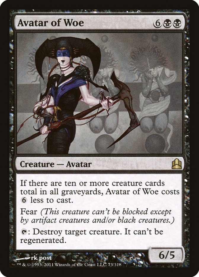 Avatar of Woe [Commander 2011] | Shuffle n Cut Hobbies & Games