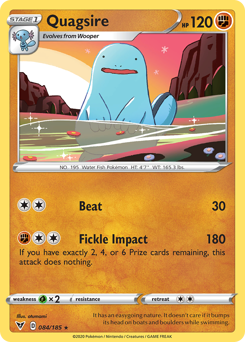 Quagsire (084/185) [Sword & Shield: Vivid Voltage] | Shuffle n Cut Hobbies & Games