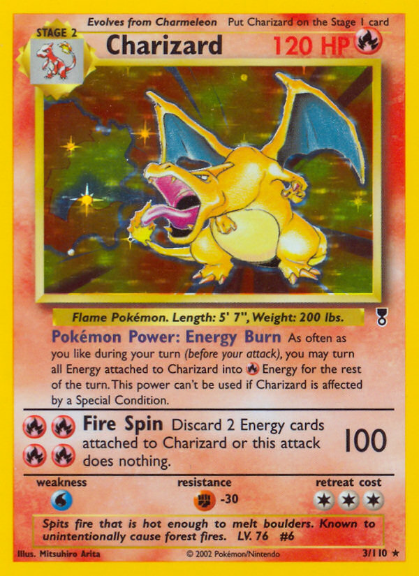 Charizard (3/110) (Theme Deck Exclusive) [Legendary Collection] | Shuffle n Cut Hobbies & Games