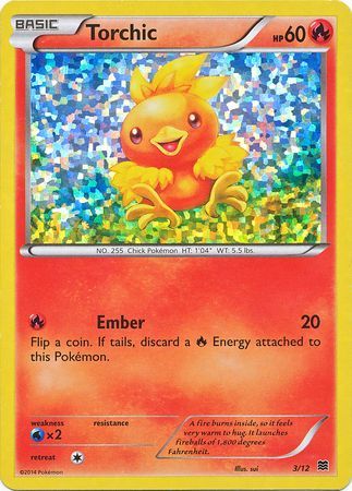 Torchic (3/12) [McDonald's Promos: 2015 Collection] | Shuffle n Cut Hobbies & Games