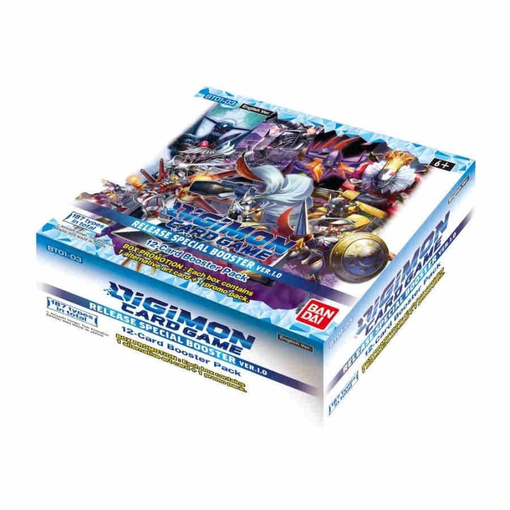 Digimon Card Game Series 01 Special Booster Display Version 1 | Shuffle n Cut Hobbies & Games