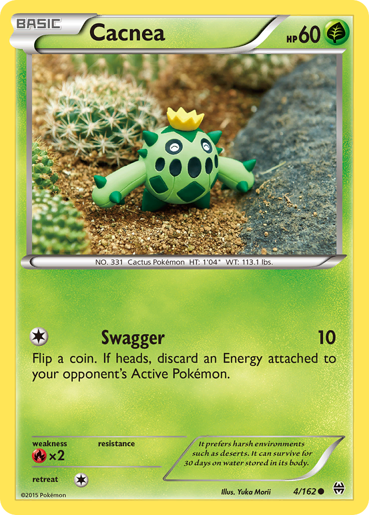 Cacnea (4/162) [XY: BREAKthrough] | Shuffle n Cut Hobbies & Games