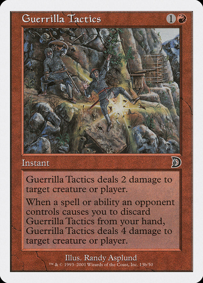 Guerrilla Tactics (Falling) [Deckmasters] | Shuffle n Cut Hobbies & Games