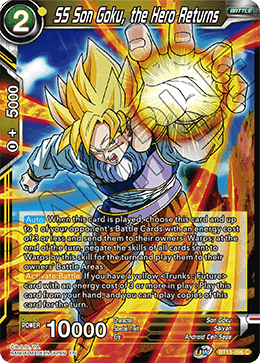 SS Son Goku, the Hero Returns (Common) [BT13-096] | Shuffle n Cut Hobbies & Games