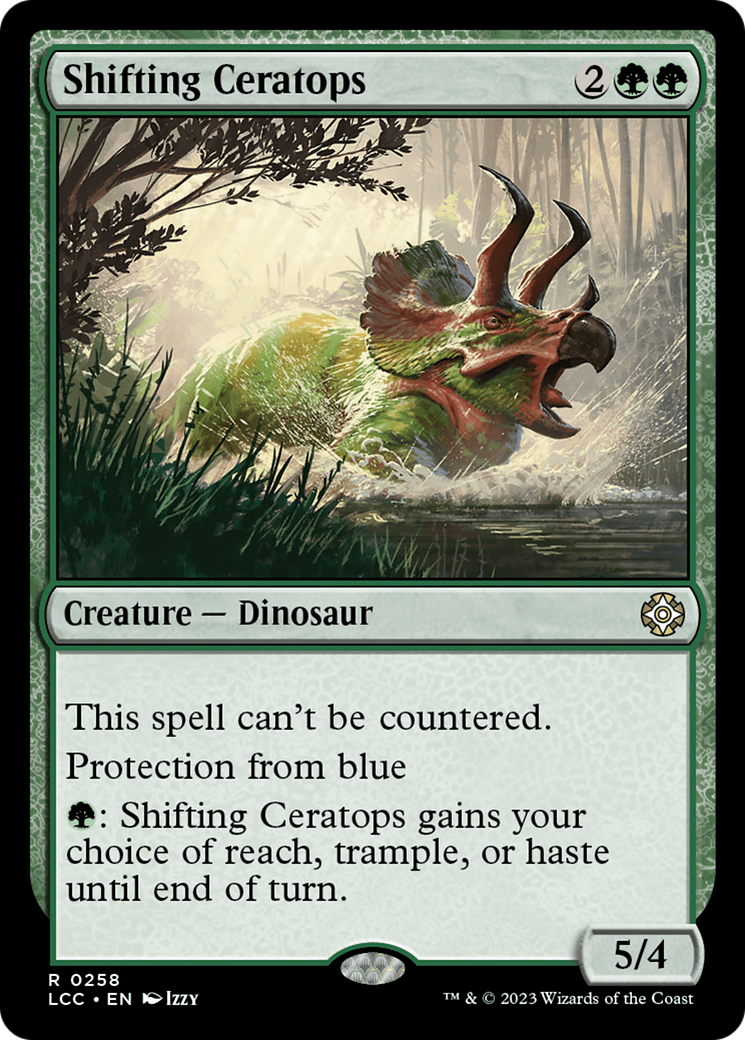 Shifting Ceratops [The Lost Caverns of Ixalan Commander] | Shuffle n Cut Hobbies & Games