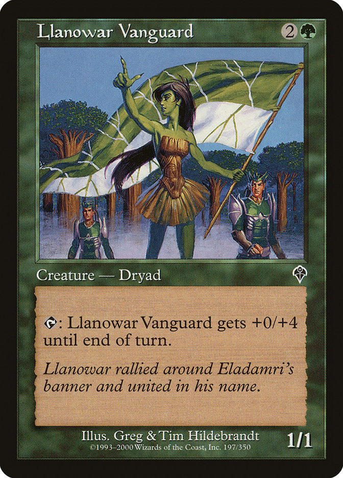 Llanowar Vanguard [Invasion] | Shuffle n Cut Hobbies & Games