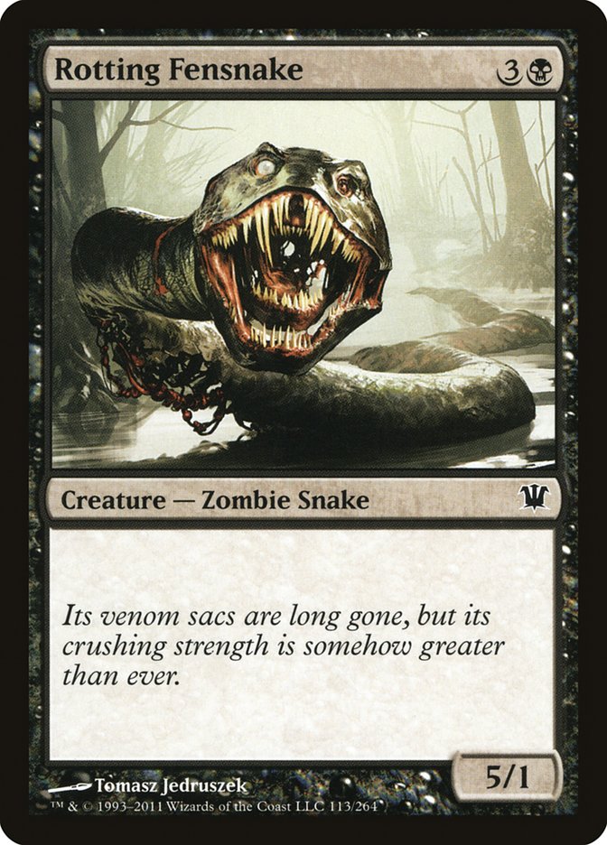 Rotting Fensnake [Innistrad] | Shuffle n Cut Hobbies & Games