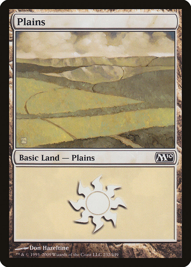 Plains (232) [Magic 2010] | Shuffle n Cut Hobbies & Games