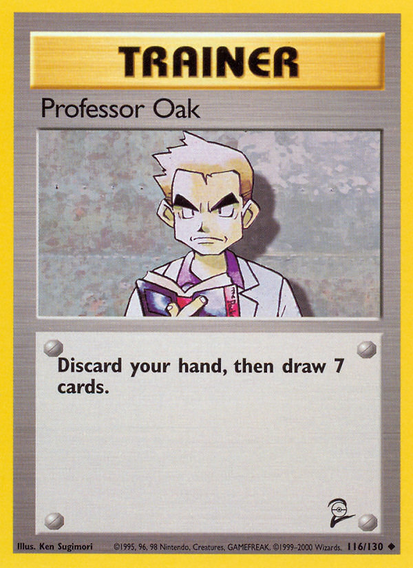 Professor Oak (116/130) [Base Set 2] | Shuffle n Cut Hobbies & Games