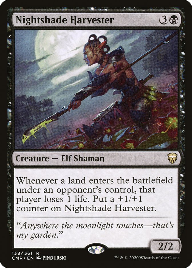 Nightshade Harvester [Commander Legends] | Shuffle n Cut Hobbies & Games