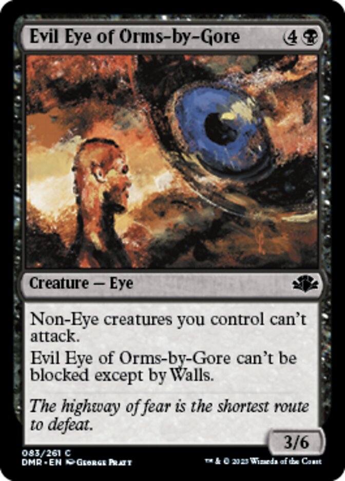 Evil Eye of Orms-by-Gore [Dominaria Remastered] | Shuffle n Cut Hobbies & Games