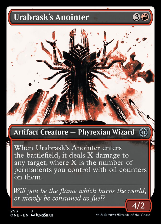 Urabrask's Anointer (Showcase Ichor) [Phyrexia: All Will Be One] | Shuffle n Cut Hobbies & Games