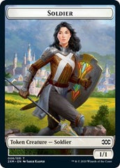 Soldier // Squirrel Double-Sided Token [Double Masters Tokens] | Shuffle n Cut Hobbies & Games