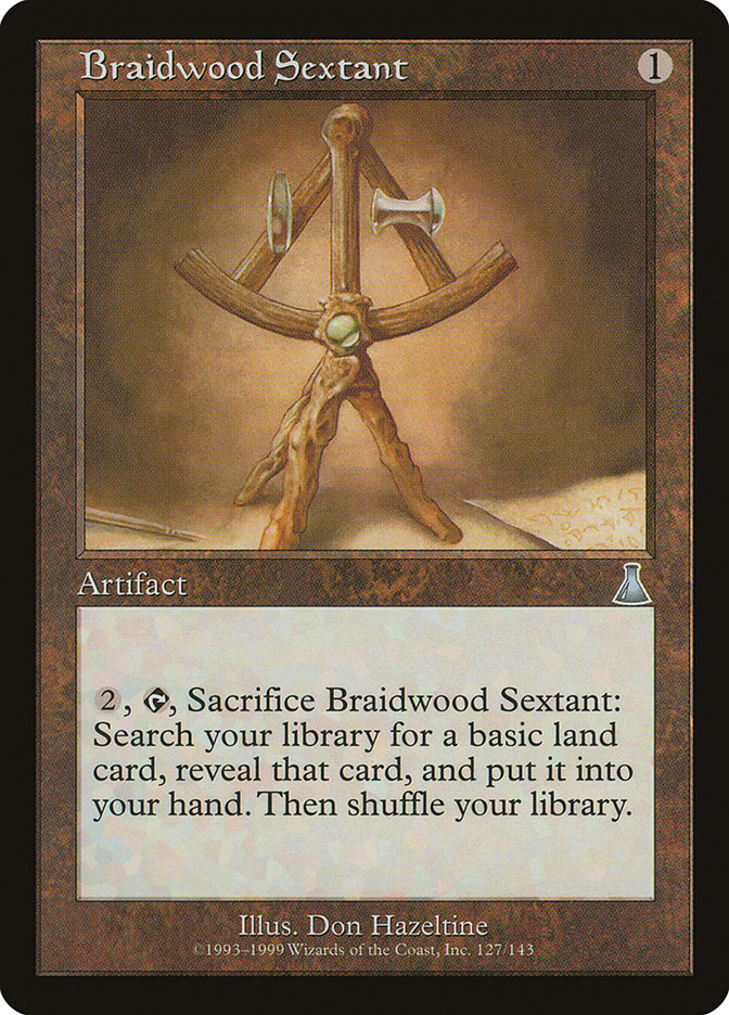 Braidwood Sextant [Urza's Destiny] | Shuffle n Cut Hobbies & Games