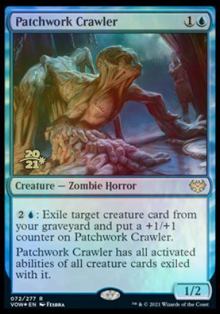 Patchwork Crawler [Innistrad: Crimson Vow Prerelease Promos] | Shuffle n Cut Hobbies & Games