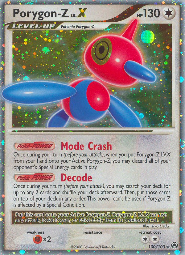 Porygon-Z LV.X (100/100) [Diamond & Pearl: Majestic Dawn] | Shuffle n Cut Hobbies & Games