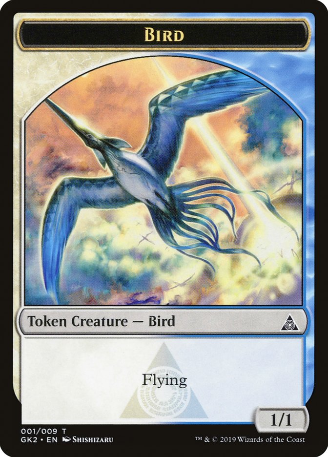 Bird // Sphinx Double-Sided Token [Ravnica Allegiance Guild Kit Tokens] | Shuffle n Cut Hobbies & Games