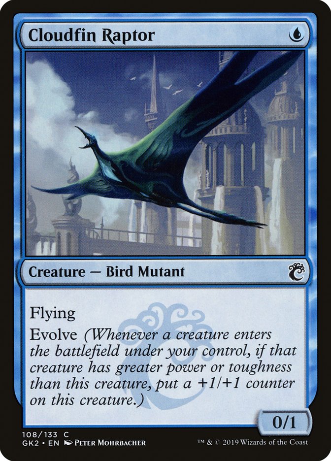 Cloudfin Raptor [Ravnica Allegiance Guild Kit] | Shuffle n Cut Hobbies & Games