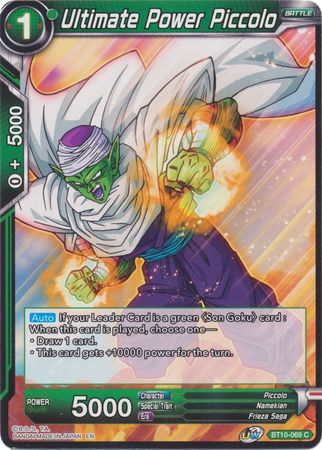 Ultimate Power Piccolo (BT10-069) [Rise of the Unison Warrior 2nd Edition] | Shuffle n Cut Hobbies & Games
