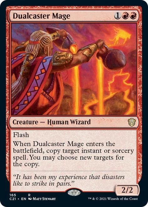 Dualcaster Mage [Commander 2021] | Shuffle n Cut Hobbies & Games