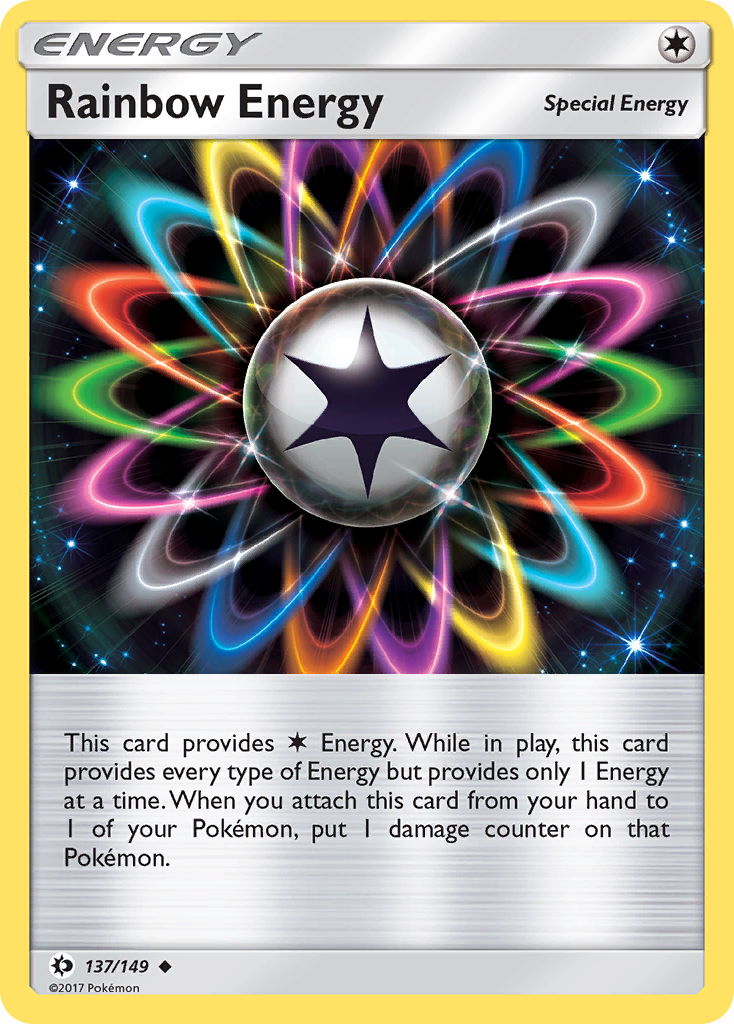 Rainbow Energy (137/149) [Sun & Moon: Base Set] | Shuffle n Cut Hobbies & Games