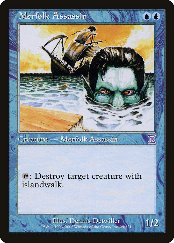 Merfolk Assassin [Time Spiral Timeshifted] | Shuffle n Cut Hobbies & Games