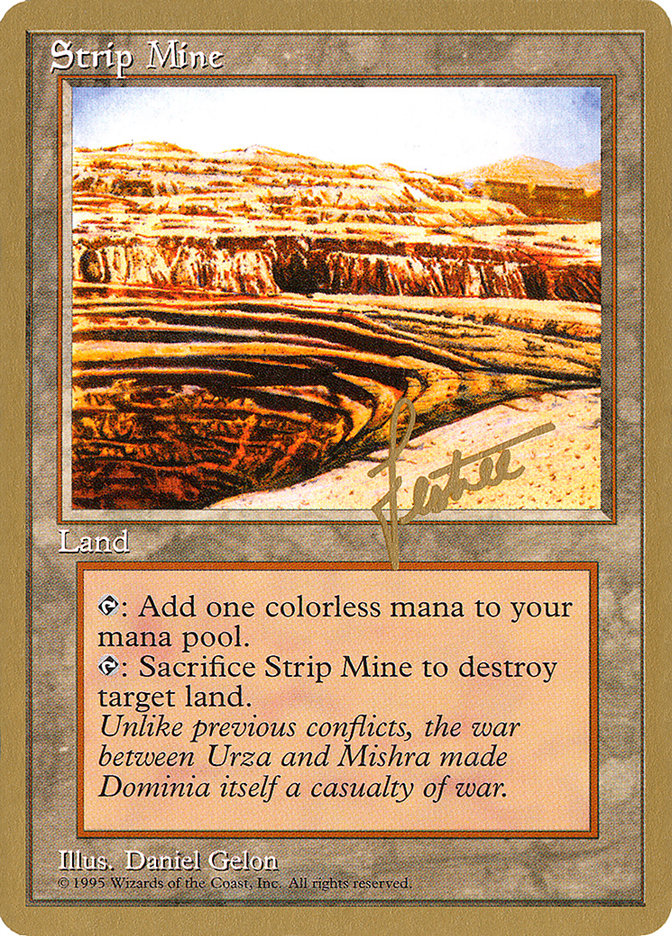 Strip Mine (Bertrand Lestree) [Pro Tour Collector Set] | Shuffle n Cut Hobbies & Games