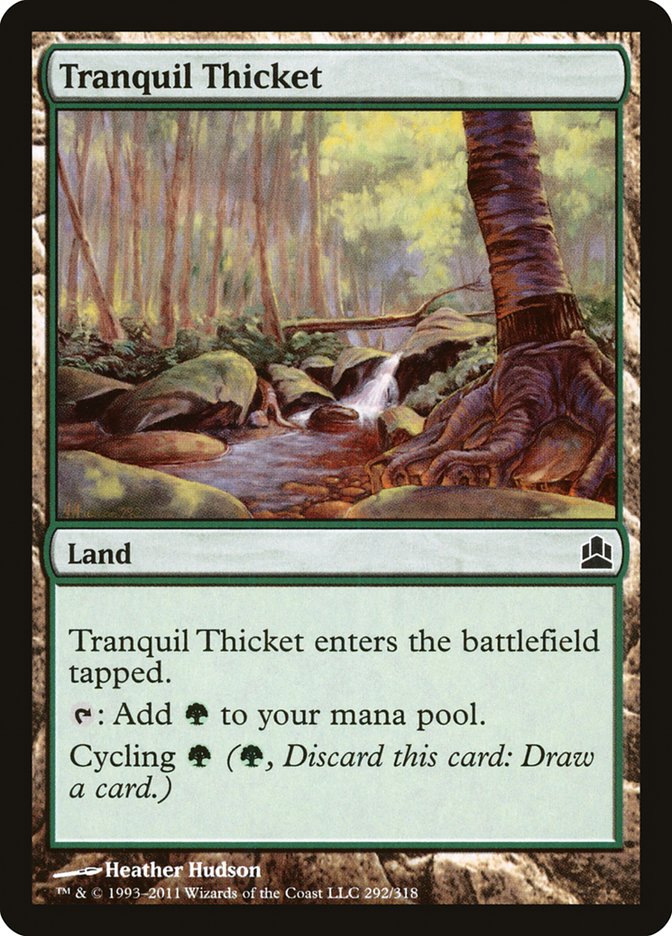 Tranquil Thicket [Commander 2011] | Shuffle n Cut Hobbies & Games