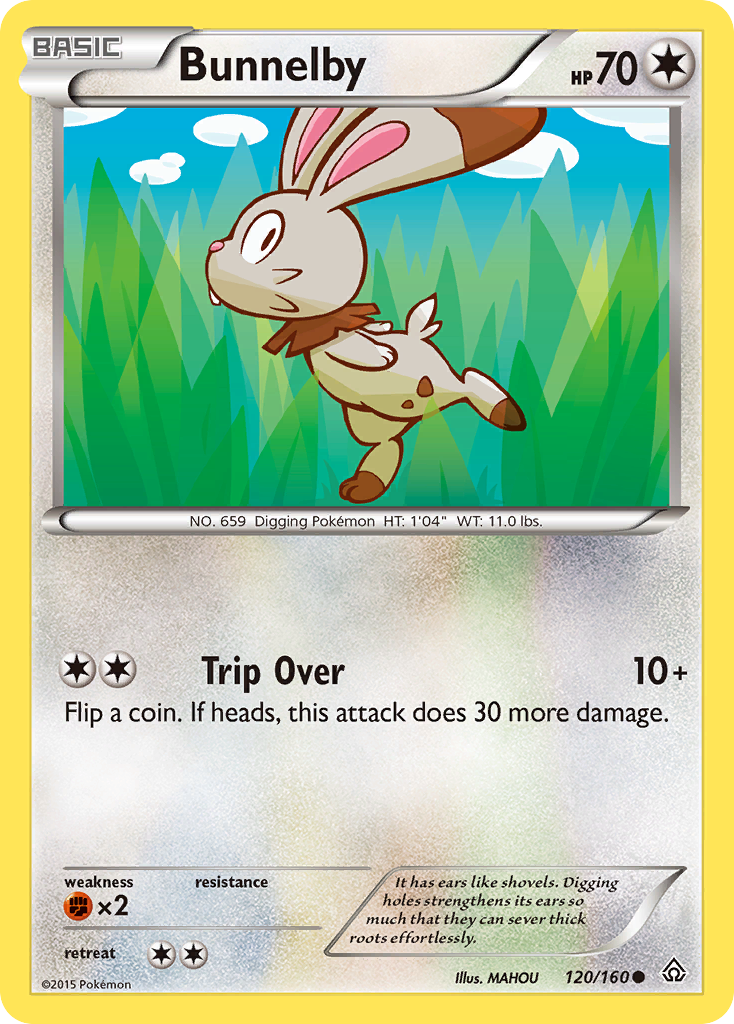 Bunnelby (120/160) [XY: Primal Clash] | Shuffle n Cut Hobbies & Games