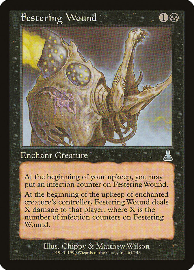 Festering Wound [Urza's Destiny] | Shuffle n Cut Hobbies & Games