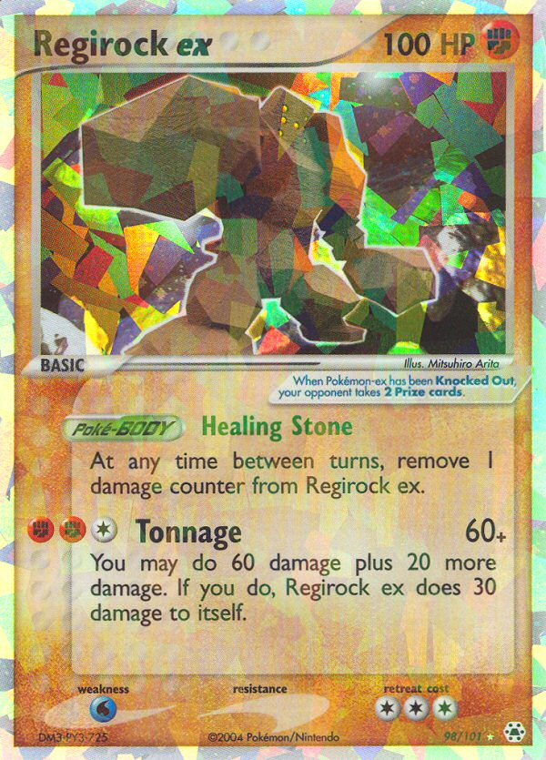 Regirock ex (98/101) [EX: Hidden Legends] | Shuffle n Cut Hobbies & Games