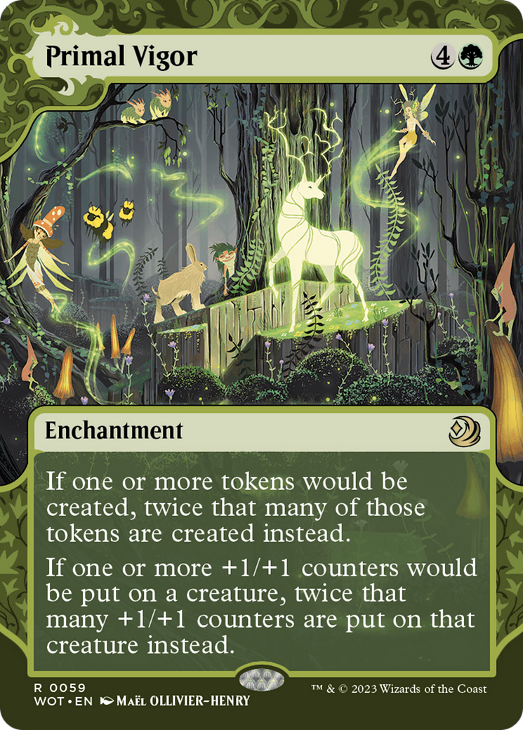 Primal Vigor [Wilds of Eldraine: Enchanting Tales] | Shuffle n Cut Hobbies & Games