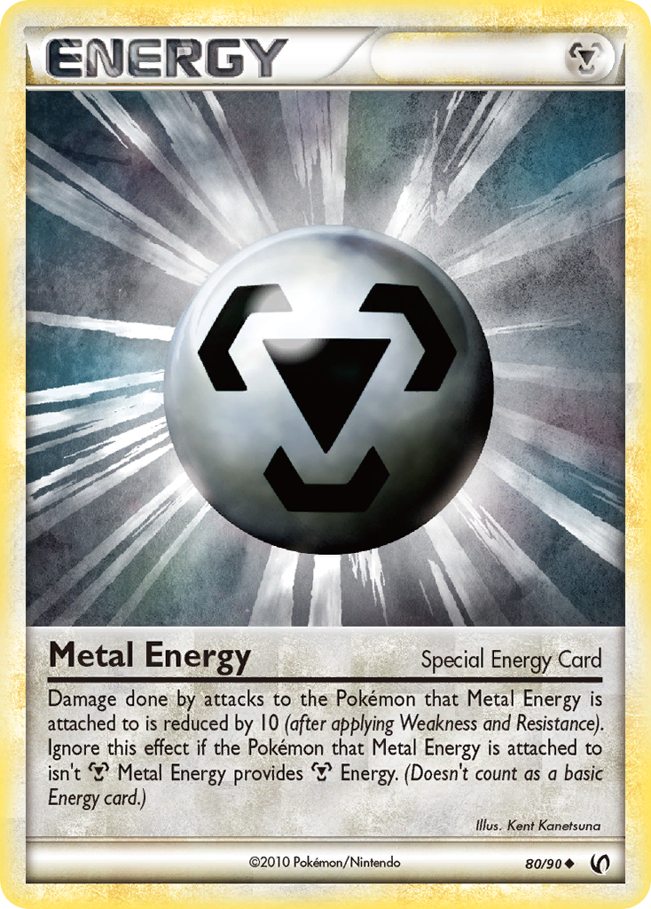 Metal Energy (80/90) [HeartGold & SoulSilver: Undaunted] | Shuffle n Cut Hobbies & Games